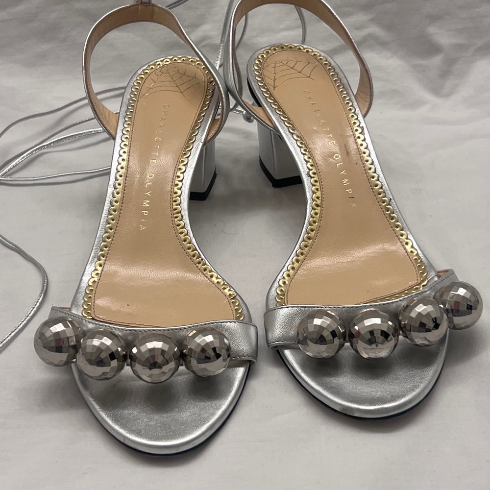 Charlotte Olympia Disco Ball Sandal in size Eu38